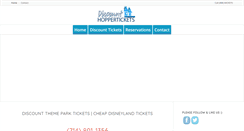 Desktop Screenshot of discounthoppertickets.com